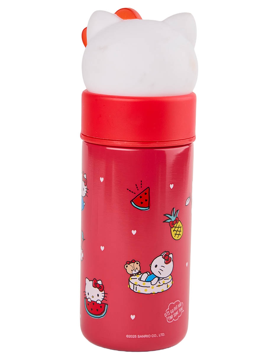 Termo de acero inoxidable Hello Kitty con tapa rosca 350 ml 2