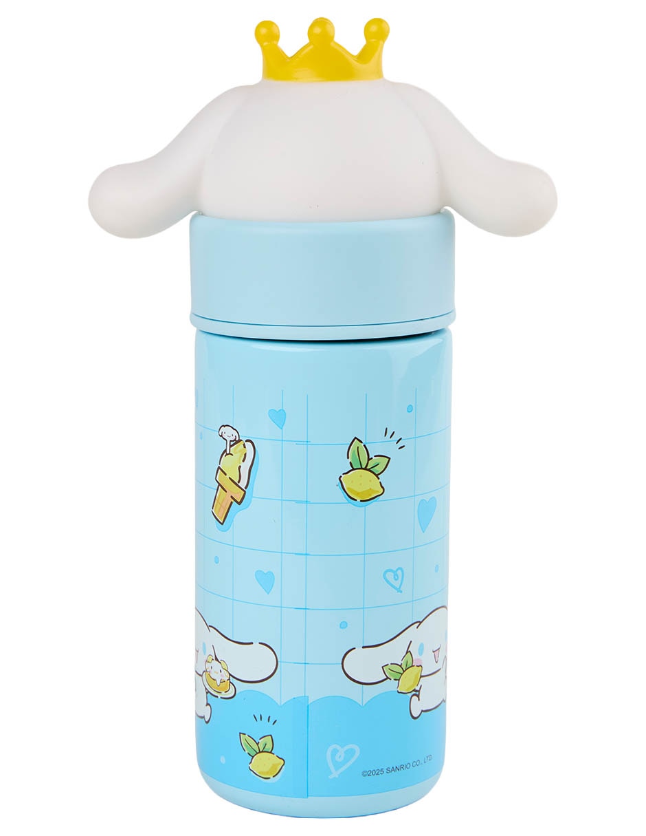 Termo de acero inoxidable Cinnamoroll con tapa rosca 350 ml 2