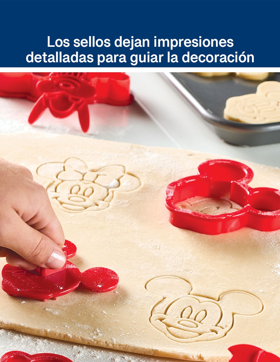 Set cortadores Hornea con Mickey 5