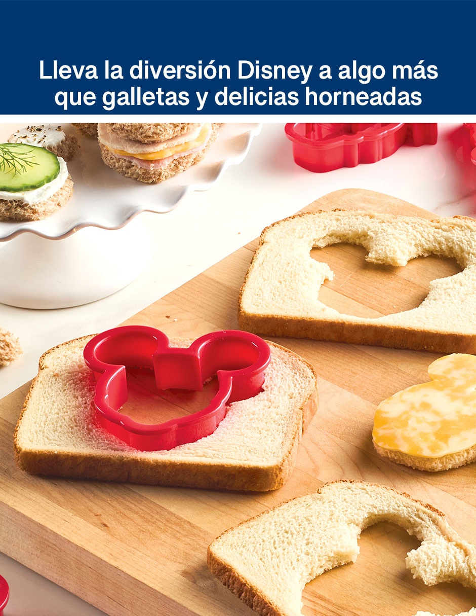 Set cortadores Hornea con Mickey 8