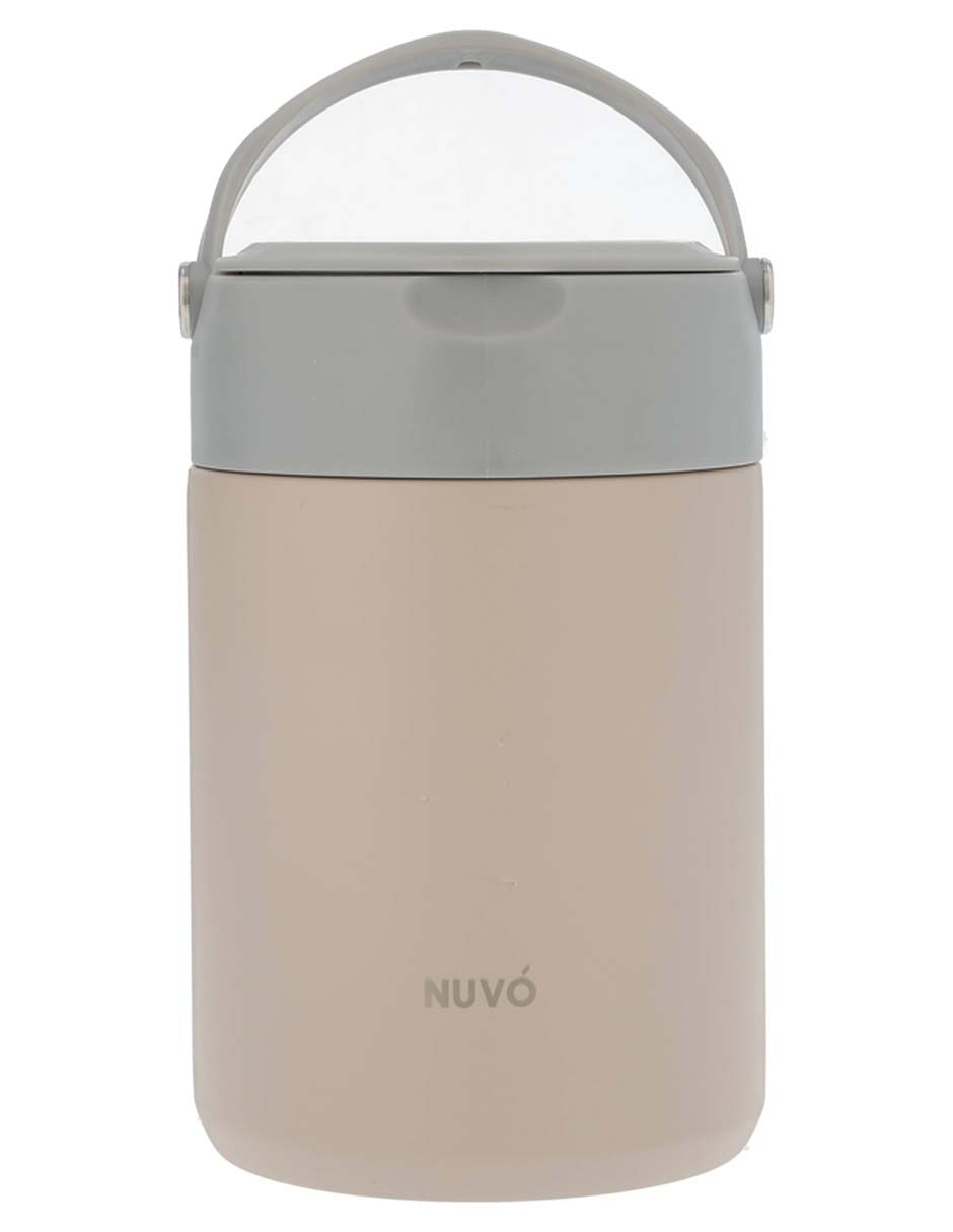 Cantimplora de acero inoxidable con tapa rosca 800 ml
