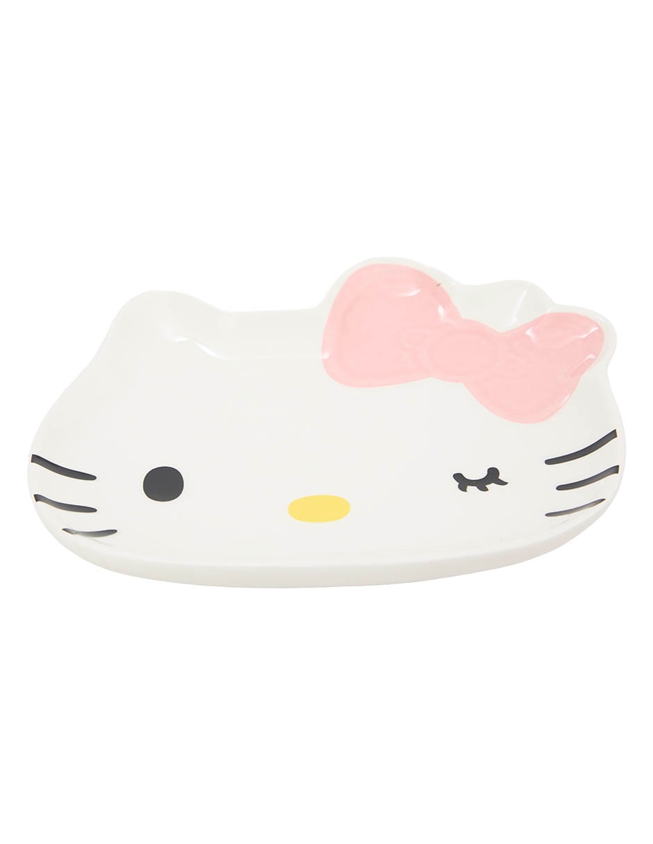 Plato Hello Kitty de cerámica Plato Hello Kitty de cerámica