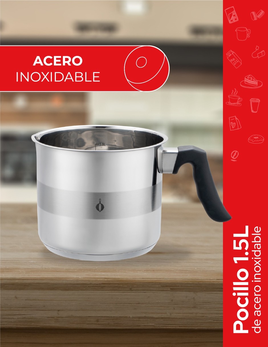 Pocillo de acero inoxidable 2