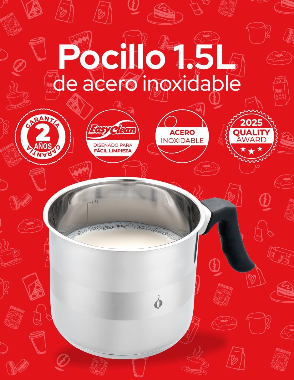 Pocillo de acero inoxidable 3