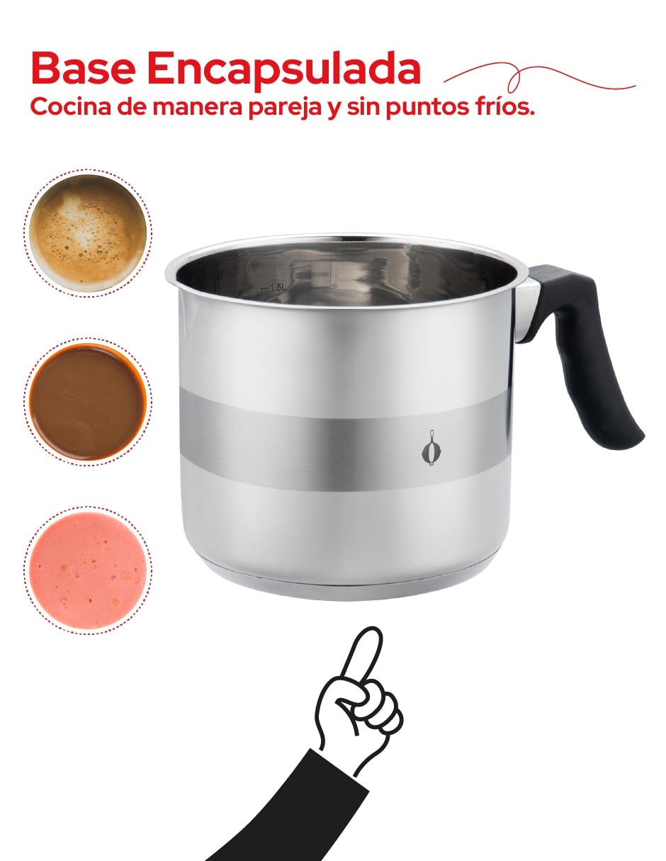 Pocillo de acero inoxidable 6