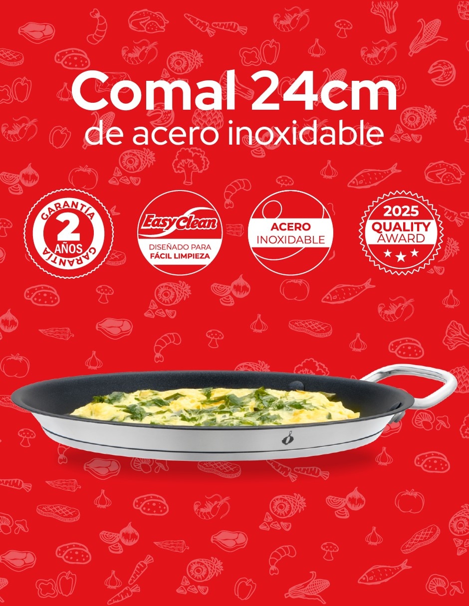 Comal acero 3