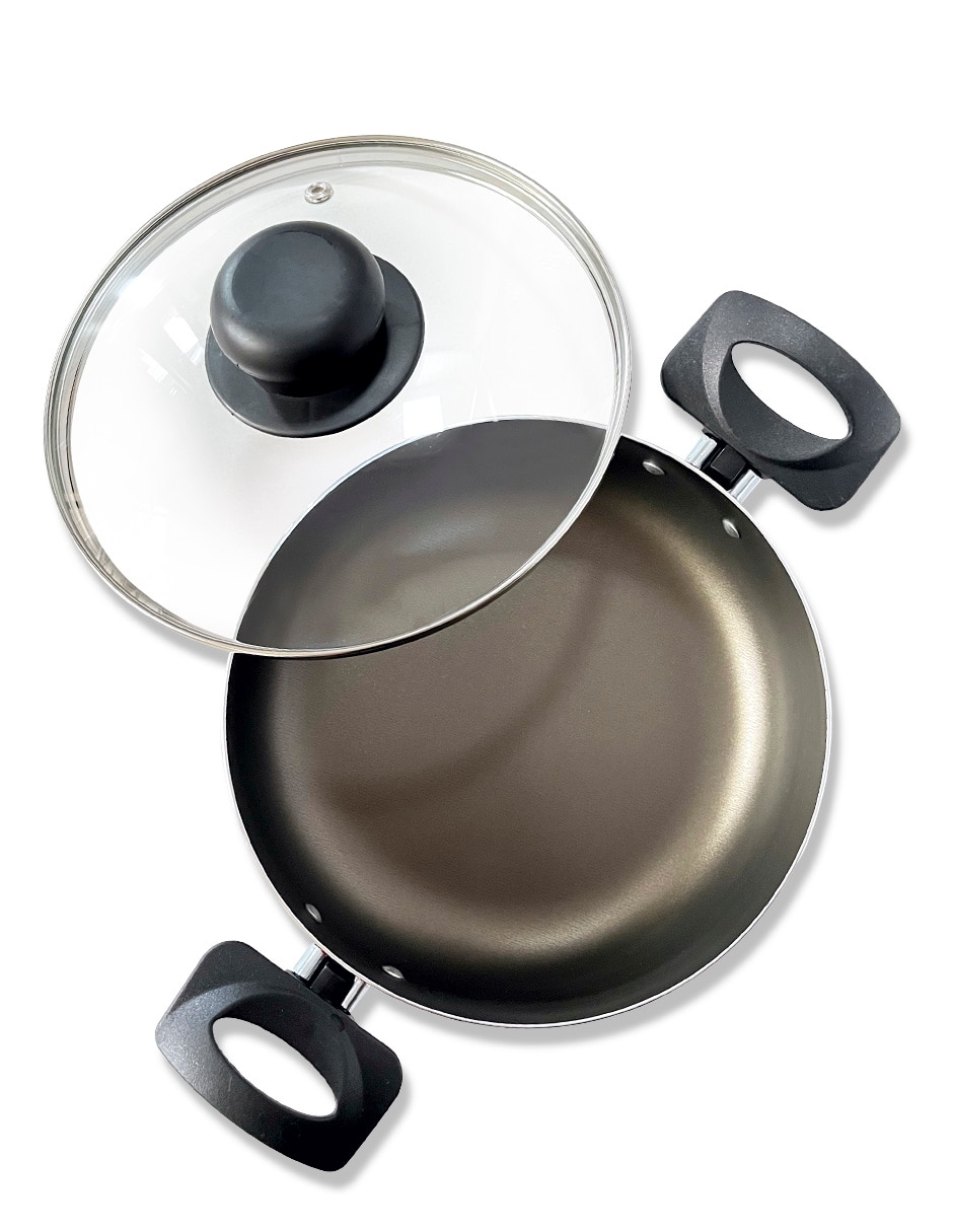 Bateria de cocina Delicook69638 de aluminio antiadherente sin PFOA 7 piezas 3